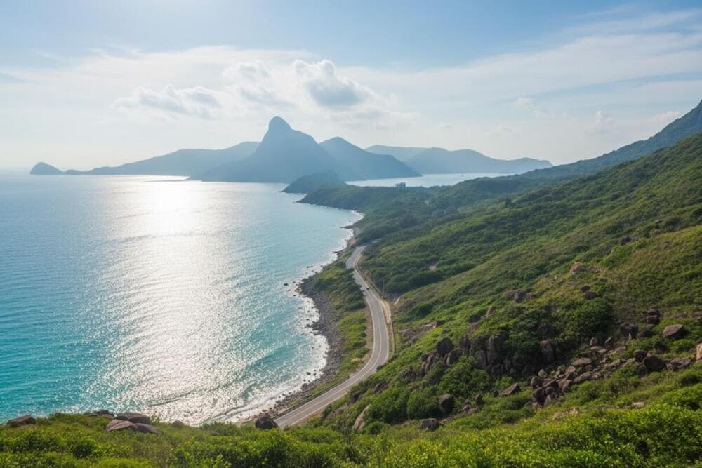 C&ocirc;n Đảo sở hữu cảnh đẹp hoang sơ, trữ t&igrave;nh.